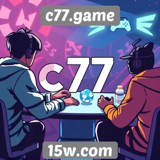 Exploração das comunidades de jogadores no site c77.game